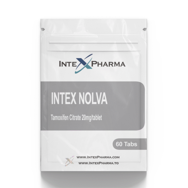 Intex Nolva (Tamoxifen Citrate) – 20mg x 60 Tablets