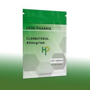 Hemi Pharma Clenbuterol 40mcg x 50 Tablets