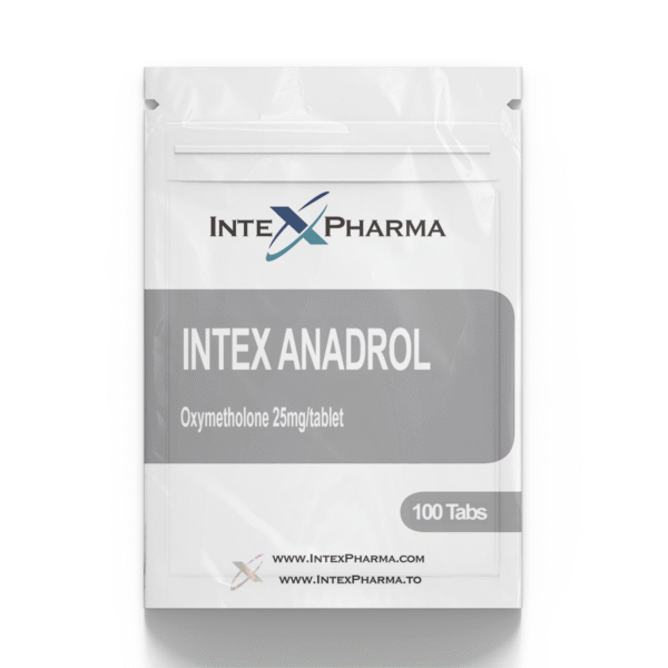 Intex Pharma Anadrol (Oxymetholone) 25mg – 100 Tablets