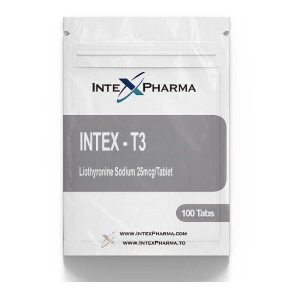 Intex Pharma T3 25mcg x 100 Tablets