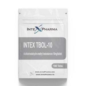 Intex Pharma TBol-10 – Oral Turinabol 10mg x 100 tablets