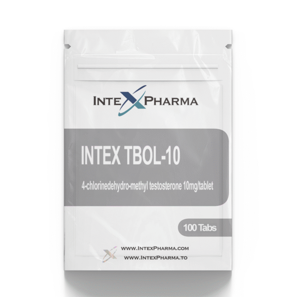 Intex Pharma TBol-10 – Oral Turinabol 10mg x 100 tablets