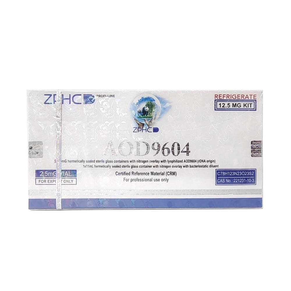 ZPHC AOD 9604 - 12.5 mg (5 vials × 2.5 mg) 1 ZPHC AOD 9604 - 12.5 mg